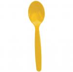 Olympia DL123 Polycarbonate Spoon Yellow - Pack of 12