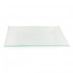 DM360 Olympia Square Glass Plates Frosted White 265mm