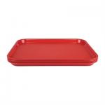 DP213 Kristallon Plastic Fast Food Tray Red Small