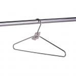DP918 Chrome Plated Steel Hangers with Tags - Pack of 50