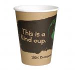 Fiesta Green DS058 Compostable Coffee Cups Single Wall 340ml / 12oz (Pack of 1000)