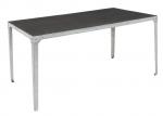 DS161 Bolero charcoal faux wood and steel table.