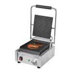Buffalo Bistro Ribbed Contact Grill - DY993 