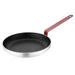 Hygiplas FB475 Non-Stick Teflon Aluminium Platinum Plus Frying Pan with Red Handle 280mm