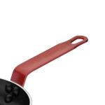 Hygiplas FB475 Non-Stick Teflon Aluminium Platinum Plus Frying Pan with Red Handle 280mm