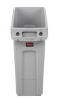 Rubbermaid Slim Jim Under-Counter Bin Grey 49Ltr FC924