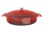 Vogue Round Saut Pan Red - 3.5L - FS479