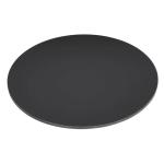 Bolero FU531 Matte Black Round Outdoor Table Top 600mm