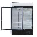 Blizzard GD900 Commercial 908ltr Double Glass Door Merchandiser - Hinged