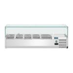 Polar GH261 G-Series Countertop Prep Fridge 4x GN 1/3 & 1x 1/2GN