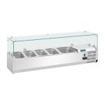 Polar GH261 G-Series Countertop Prep Fridge 4x GN 1/3 & 1x 1/2GN