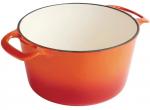 GH303 Vogue Round Orange Casserole Dish Large