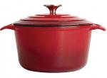 GH304 Vogue Round Red Casserole Dish