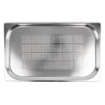 Vogue K827 Stainless Steel Perforated 1/1 Gastronorm Tray 20mm.