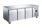 Blizzard LBC3SL 3 Door Prep Counter Freezer