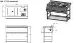 Parry Cocktail Station With Ice Well, Hand Sink & Jug Rinser MB-CS12