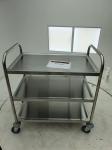 RET50332 - Cater-Cook CK8862 3 Tier Stainless Steel Service Trolley