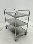 RET50332 - Cater-Cook CK8862 3 Tier Stainless Steel Service Trolley