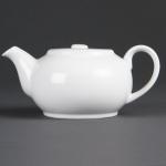 SA321 Bulk Buy Pack of 12 Olympia Whiteware Teapots 426ml