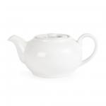 SA321 Bulk Buy Pack of 12 Olympia Whiteware Teapots 426ml