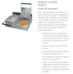 Hatco - Dual Snack System Interchangeable Plate Press - SNACK2BS