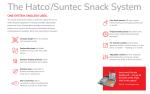 Hatco - Dual Snack System Interchangeable Plate Press - SNACK2BS