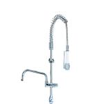 Mechline Aquatechnix TX-PR-15-SH Short, Wall Mounted, Single Feed Pre-Rinse Spray arm