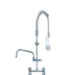 Mechline AquaTechnix TX-PR-30-ST Short Height, Twin Bloc, Twin Feed, Pre-Rinse Spray Arm