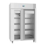 Polar UA043 U-Series Energy Efficient Range Double Door Upright Display Freezer