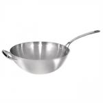 Vogue Tri Wall Wok Flat Base 305mm - Y261